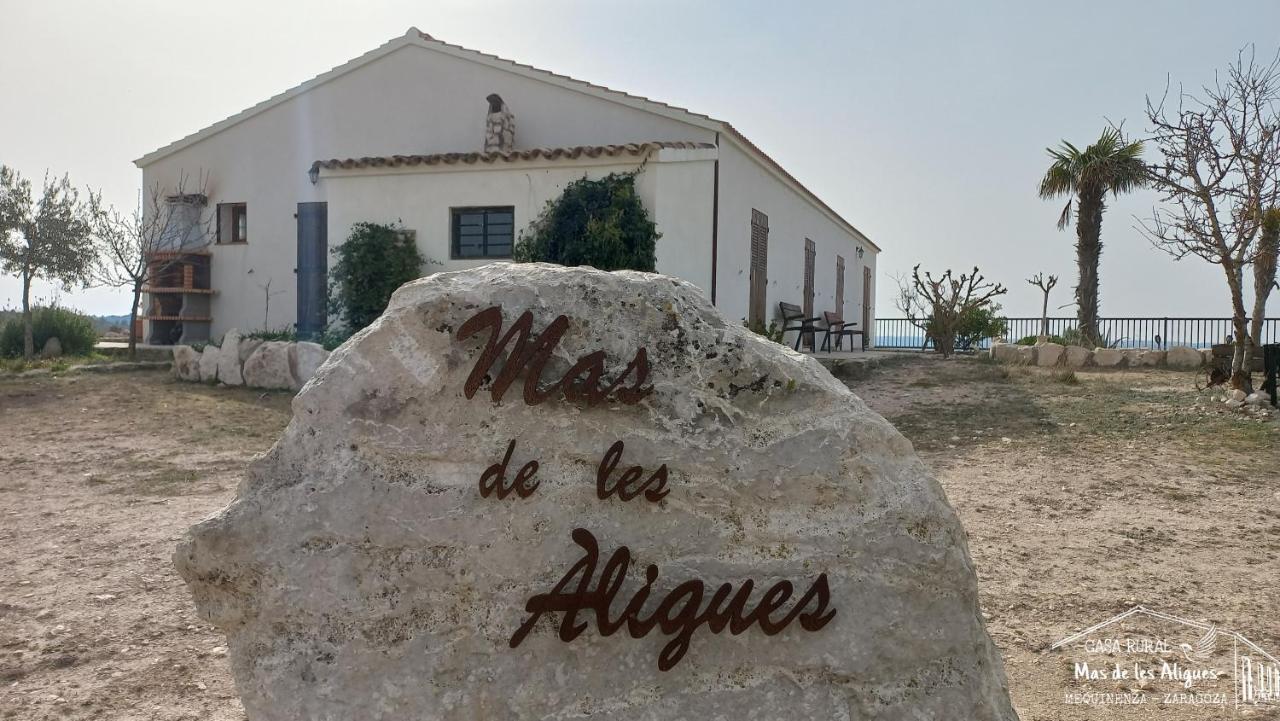 Casa Rural Mas De Les Aligues Mequinenza Kültér fotó